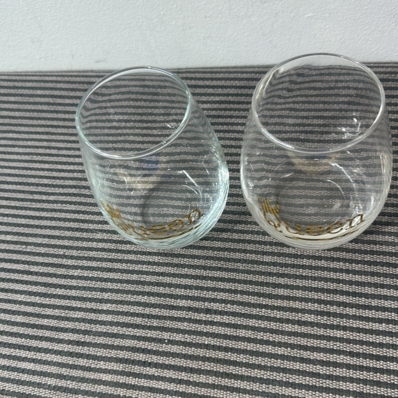 King and Queen glass - Picture 2 of 4